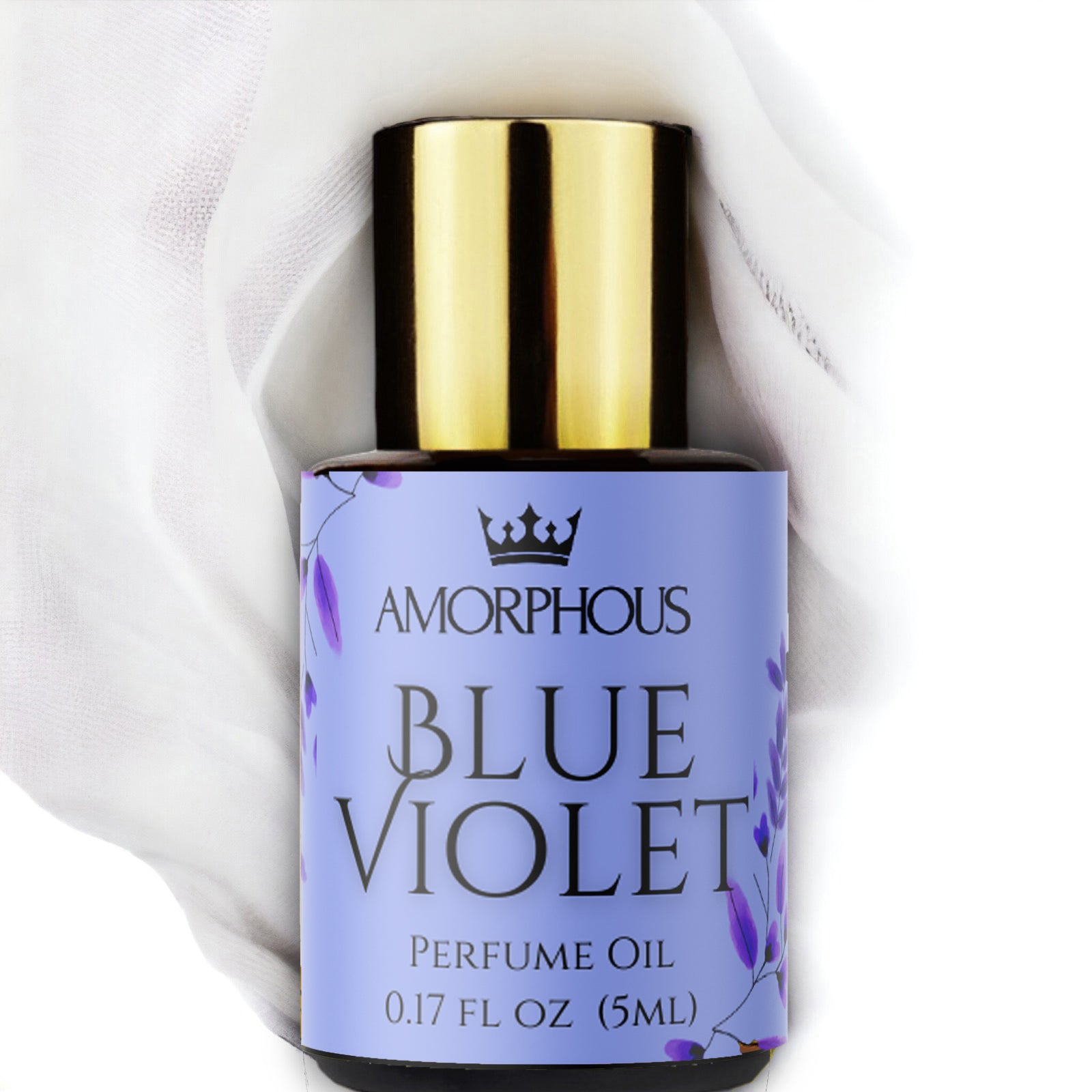 Blue violet perfume