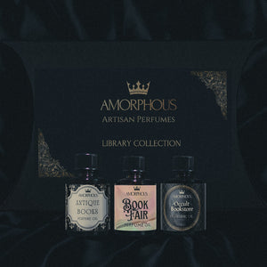 book inspired perfumes set