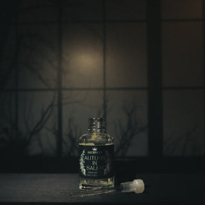 witchy perfume in a dark house